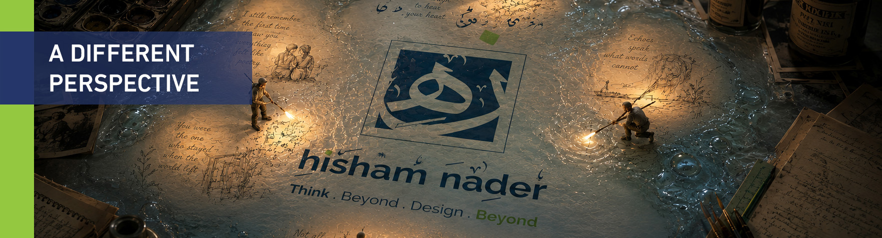 Executive perspective visual banner